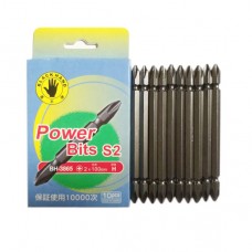 Black Hand Power Bit Set S2 - 100 x 2# - 10pcs/ Pack